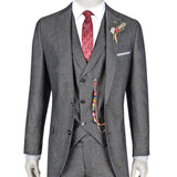 Black Three-Piece Suit