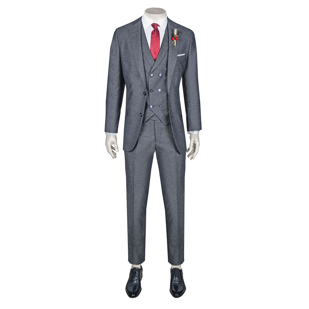 Navy Three-Piece Suit