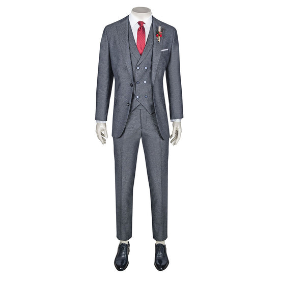 Navy Three-Piece Suit