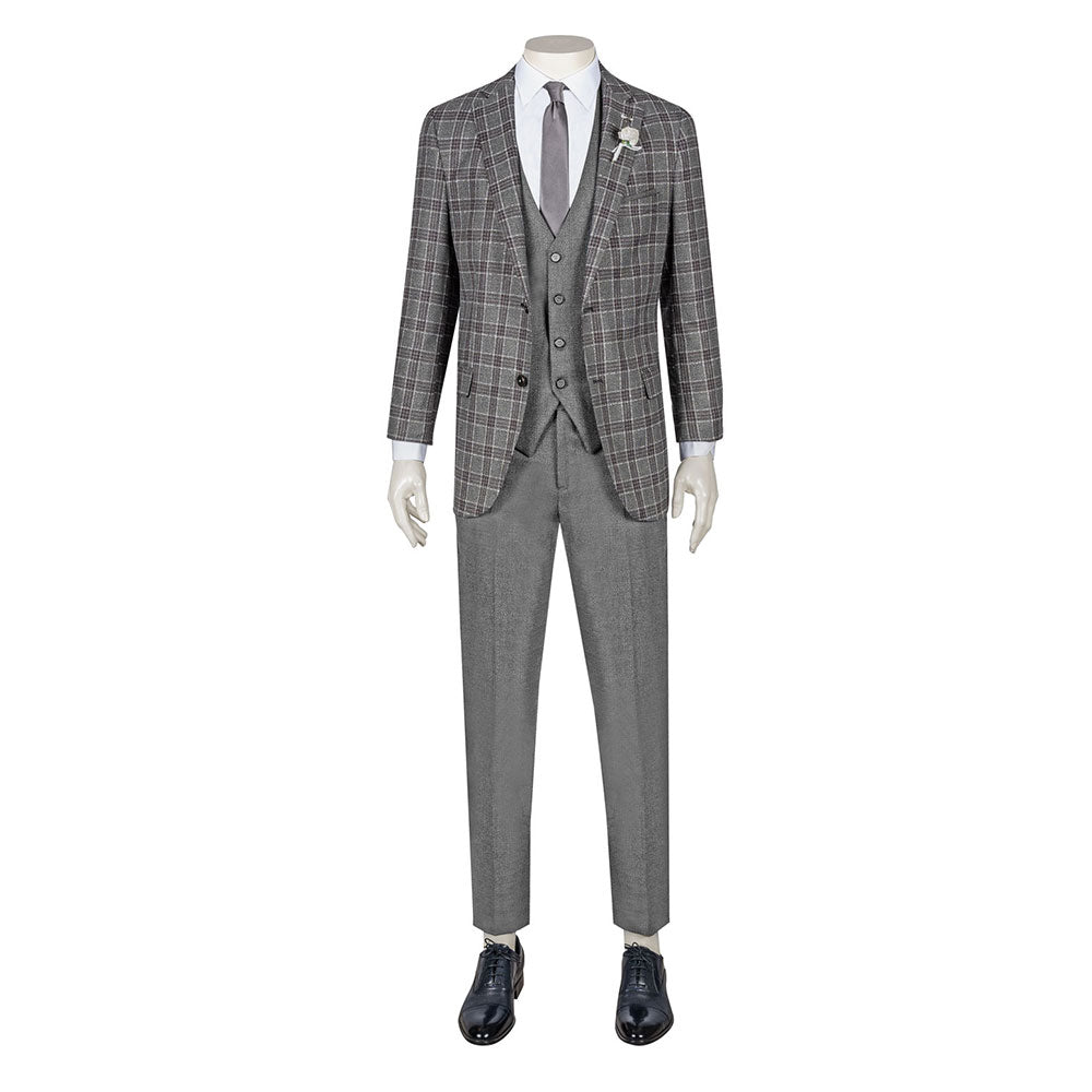 Black Three-Piece Suit