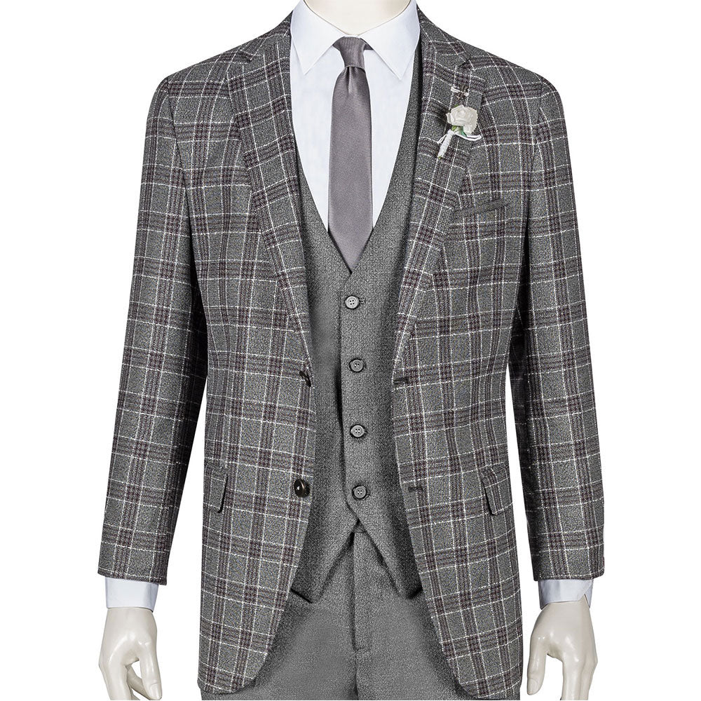 Black Three-Piece Suit