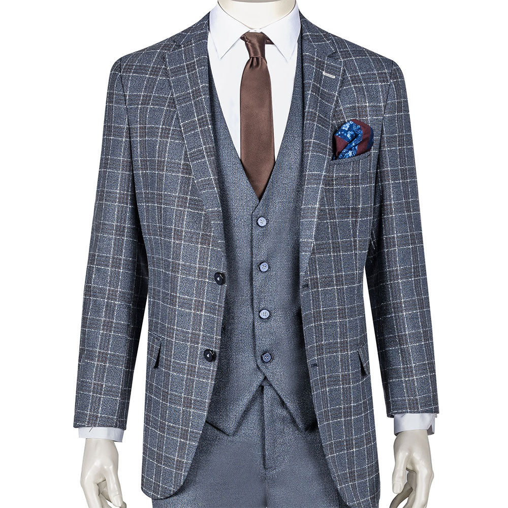 Navy Three-Piece Suit