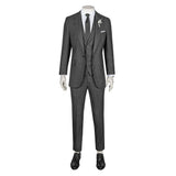 Black Three-Piece Suit