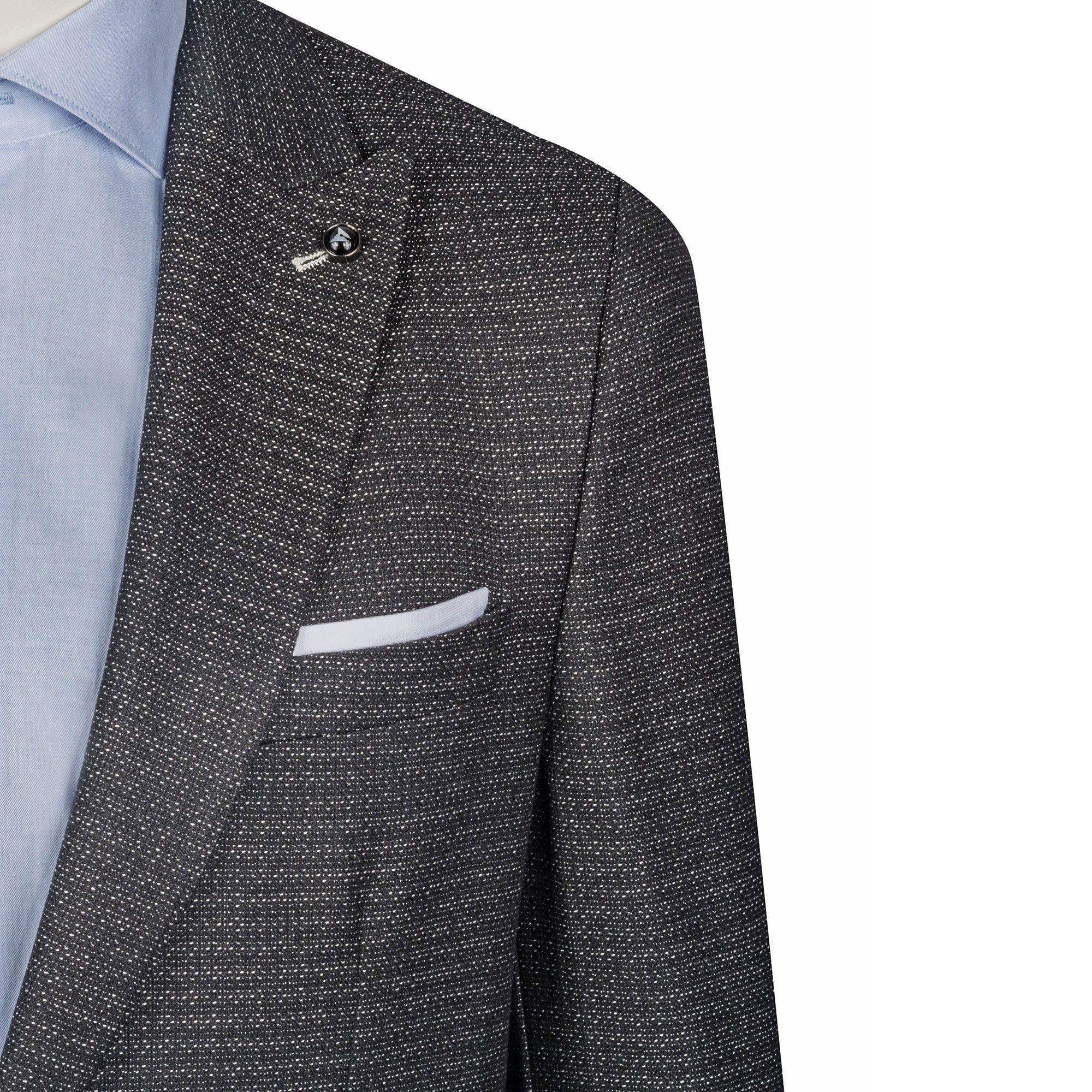 Black Three-Piece Suit