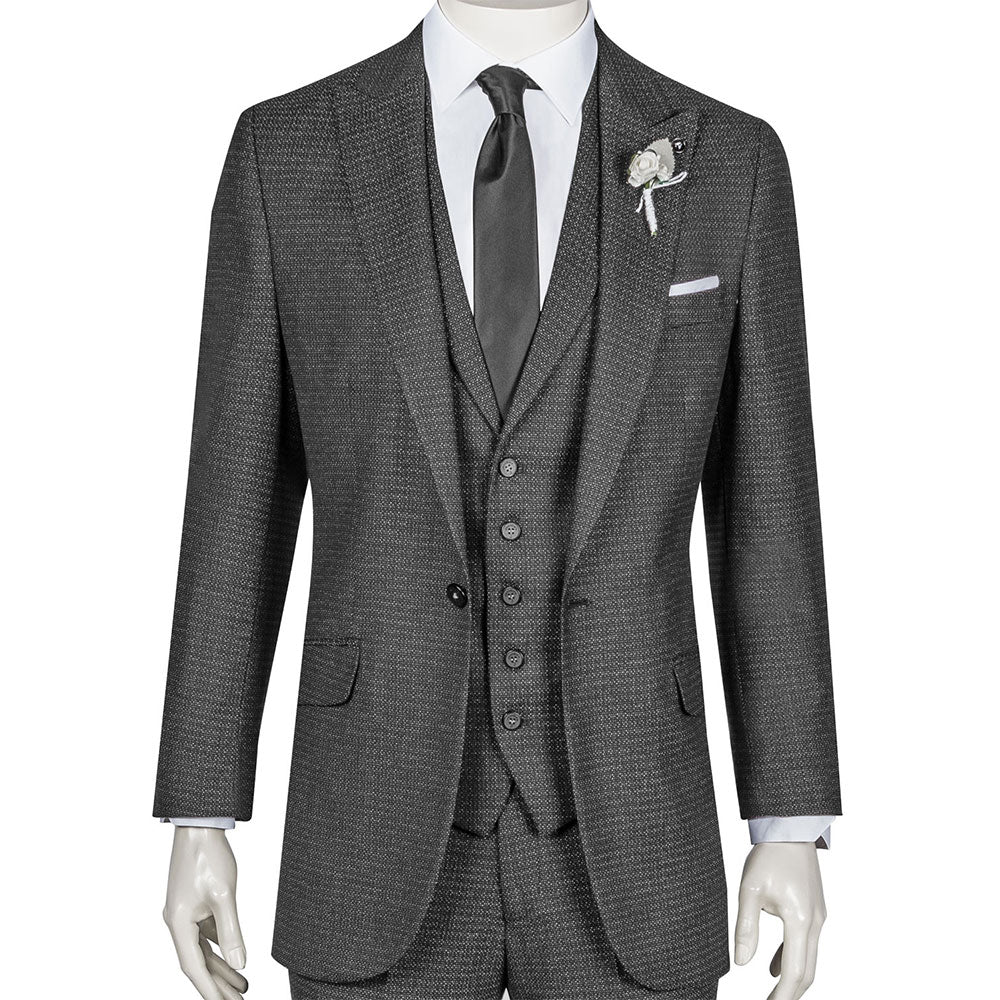 Black Three-Piece Suit