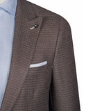Brown Three-Piece Suit