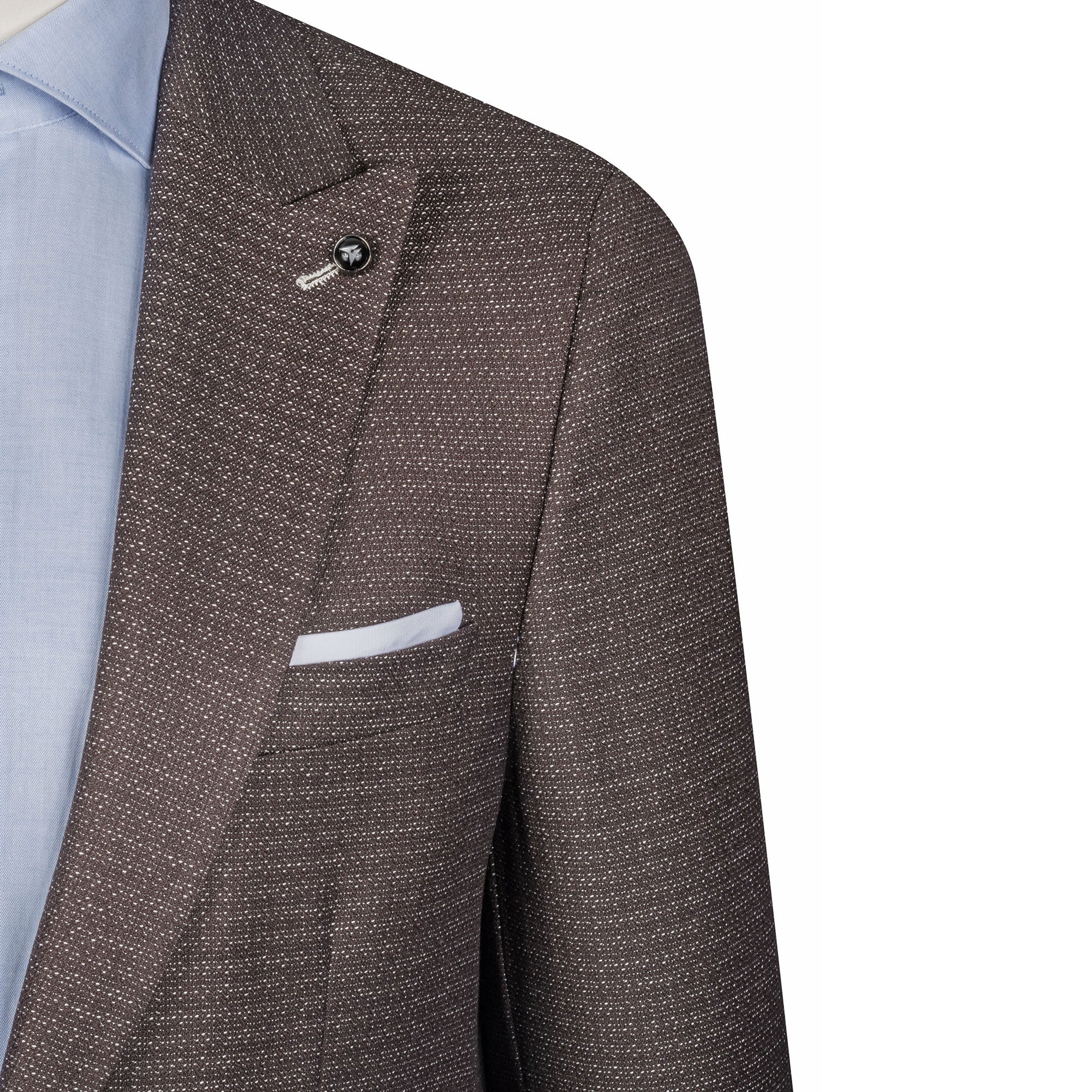 Brown Three-Piece Suit