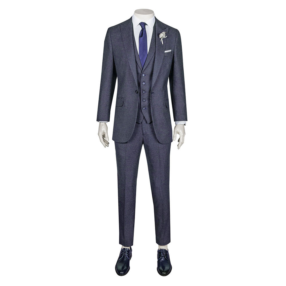 Navy Three-Piece Suit