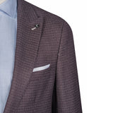 Burgundy Three-Piece Suit