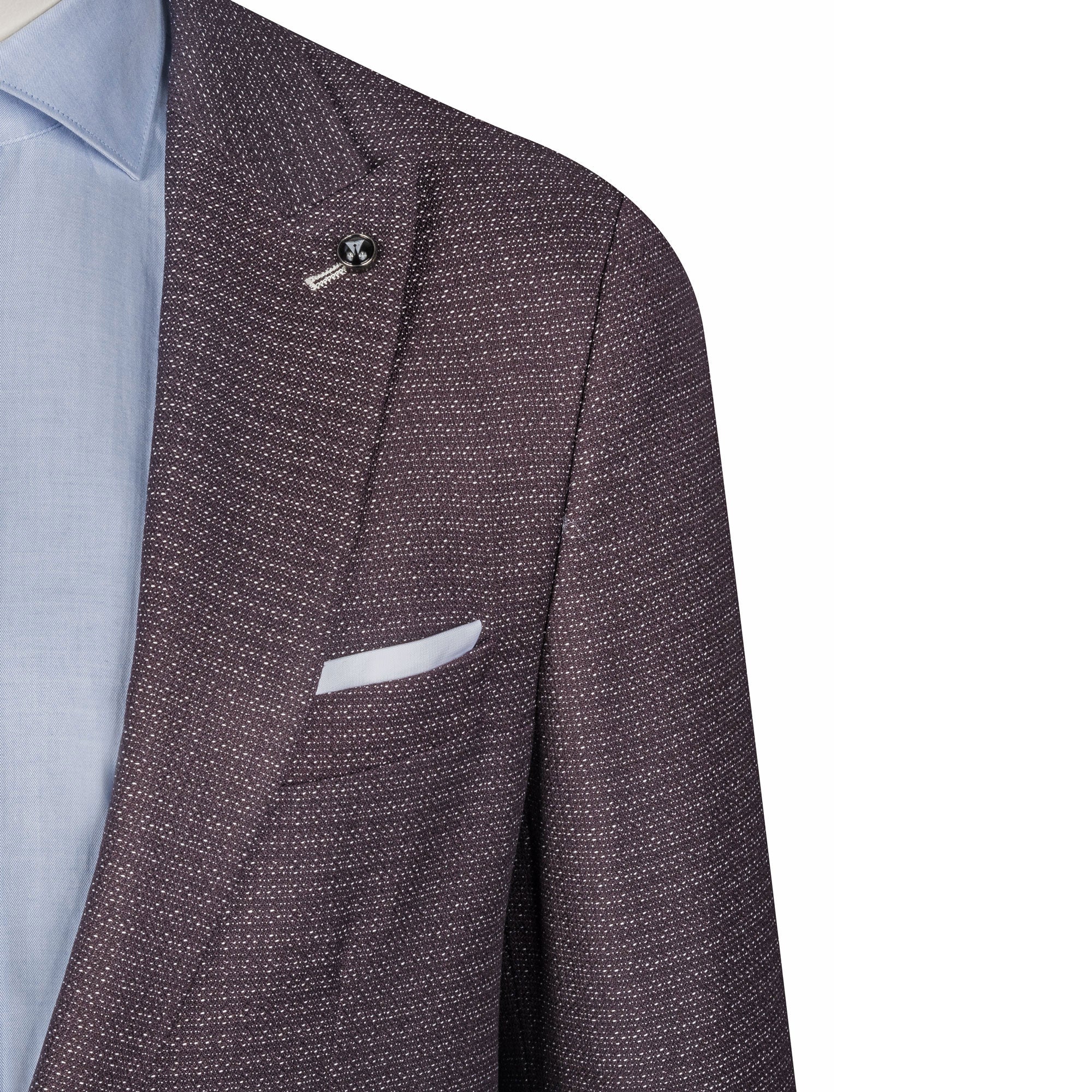 Burgundy Three-Piece Suit