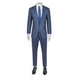 Light Navy Wool Suit