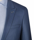 Light Navy Wool Suit