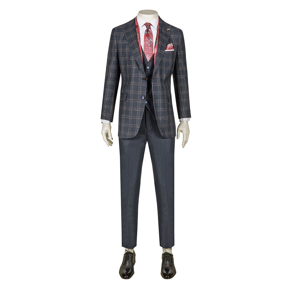 Navy Three-Piece Suit