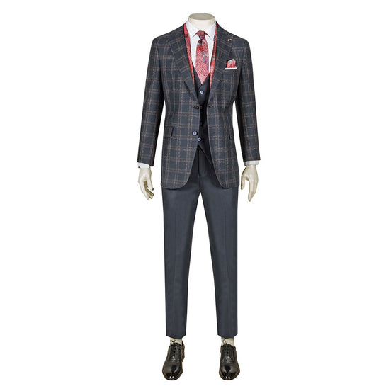 Navy Three-Piece Suit