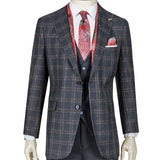 Navy Three-Piece Suit