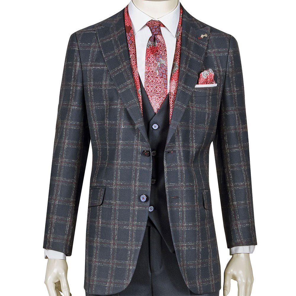 Navy Three-Piece Suit
