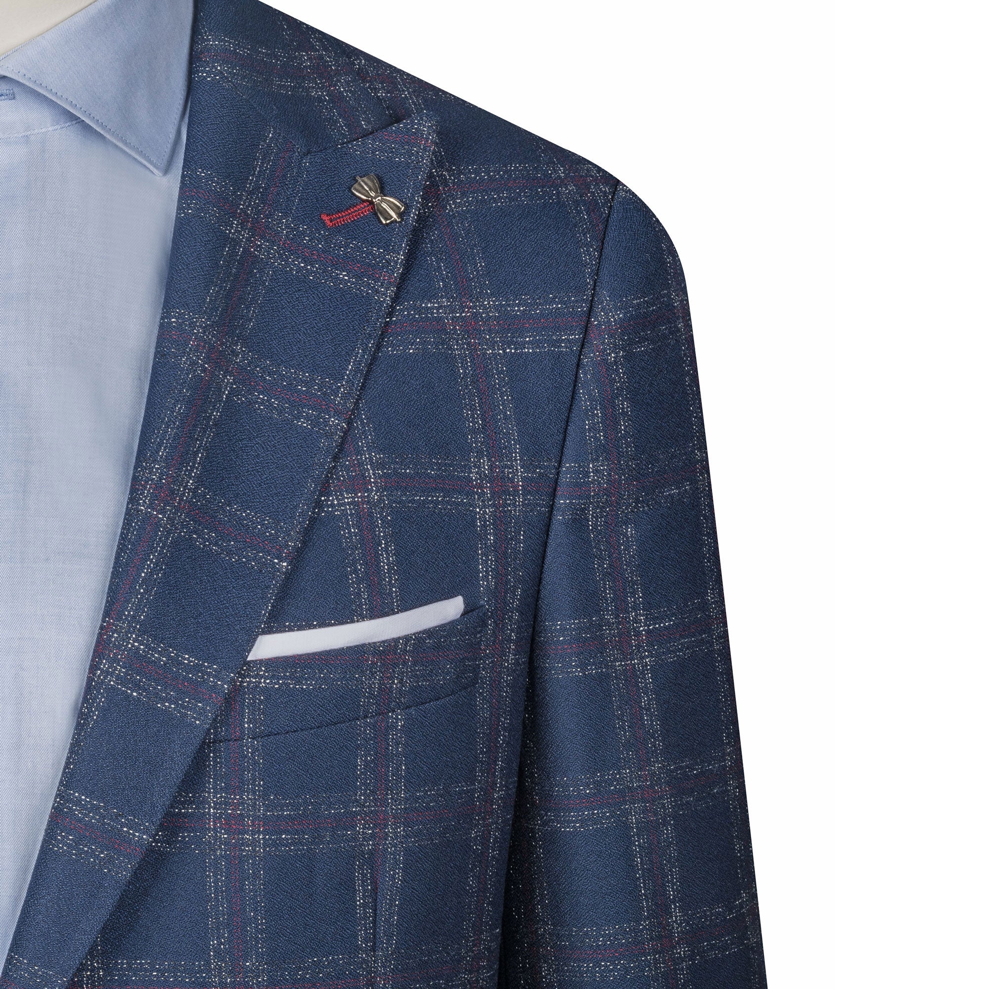 Royal Blue Three-Piece Suit