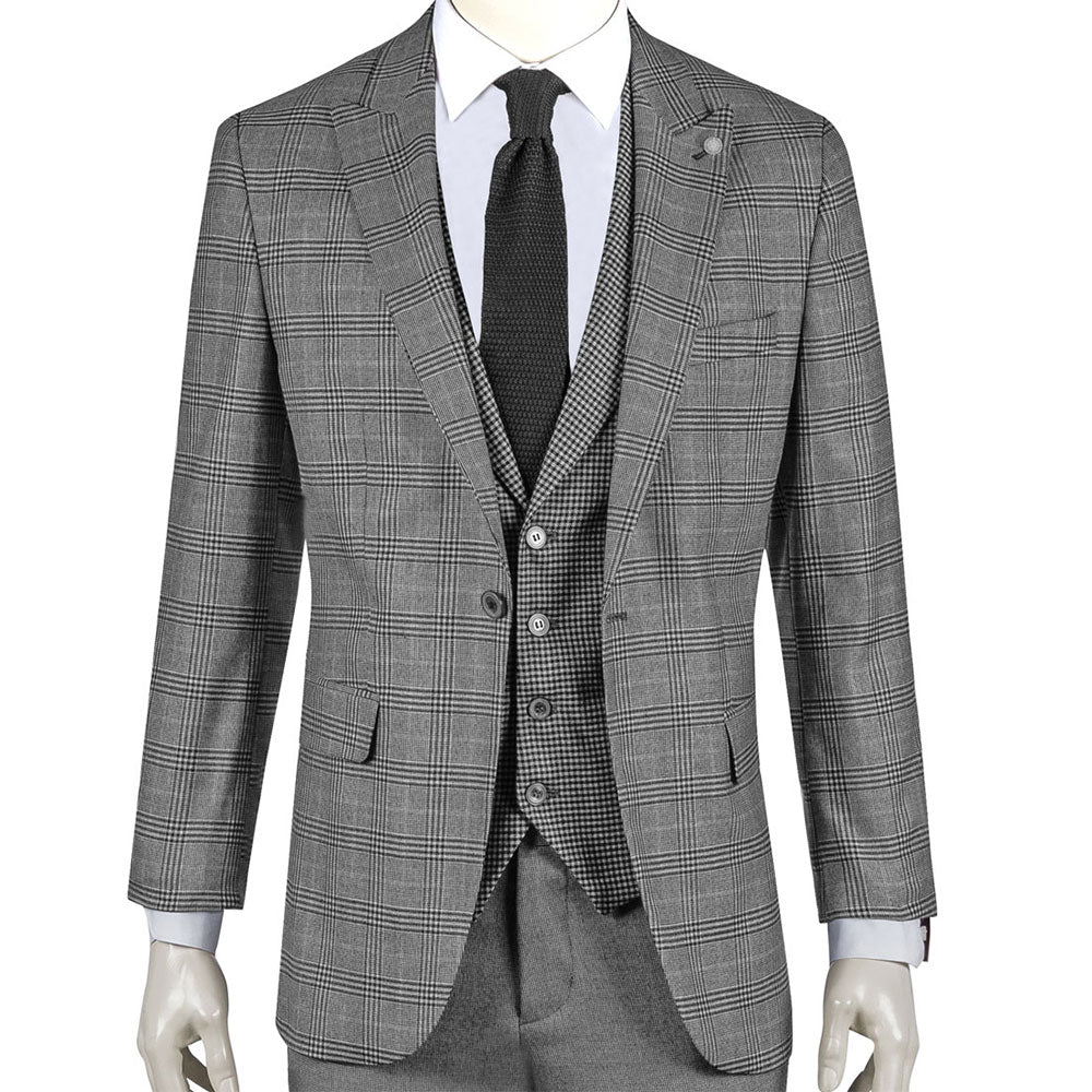 Black Three-Piece Suit