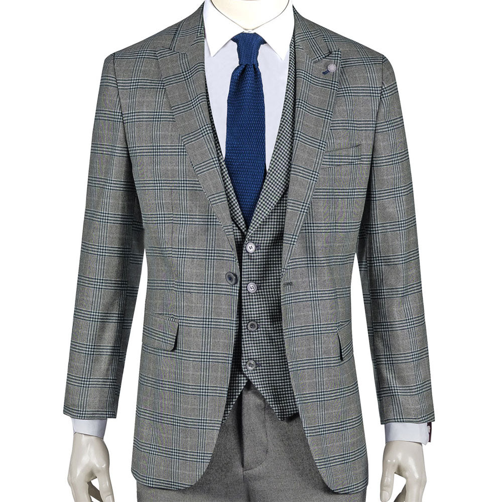 Navy Three-Piece Suit