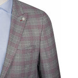Burgundy Three-Piece Suit