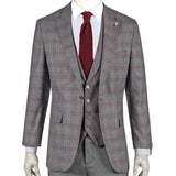 Burgundy Three-Piece Suit
