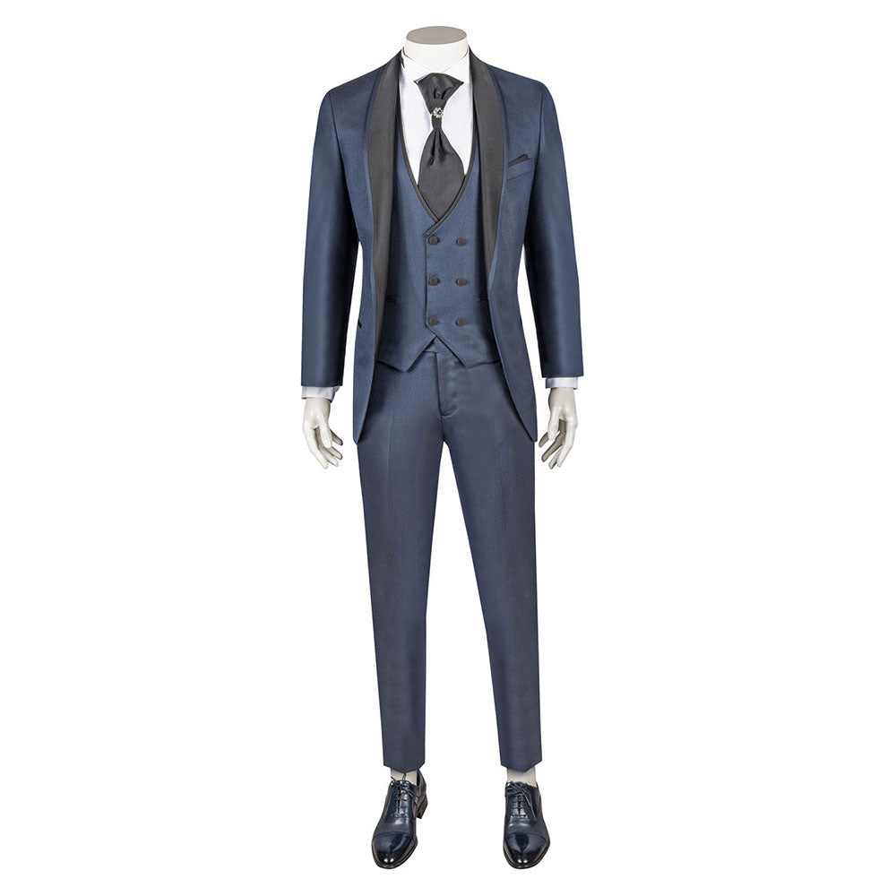 Navy Groom Set