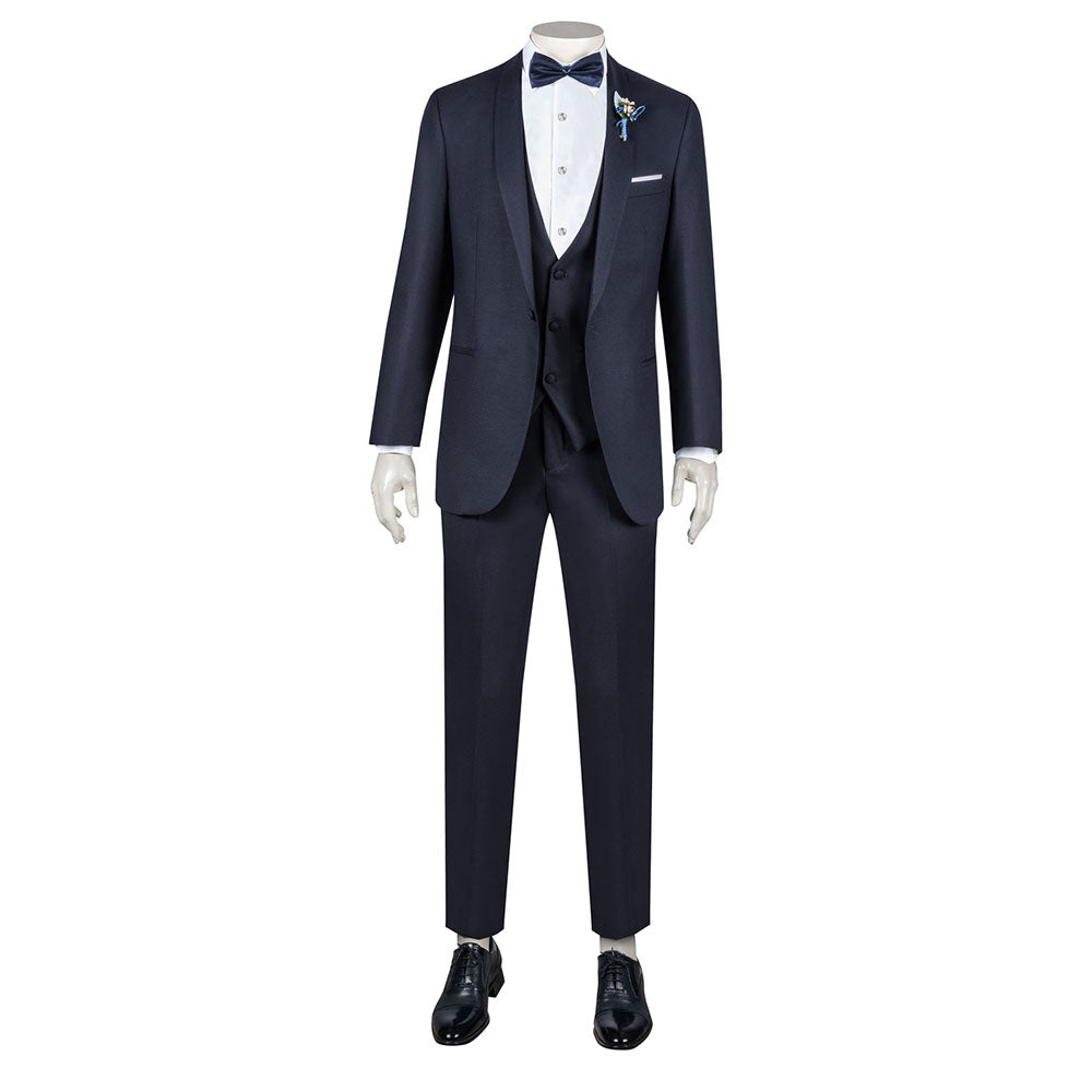 Navy Groom Set