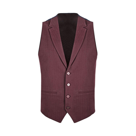 Burgundy Waistcoat