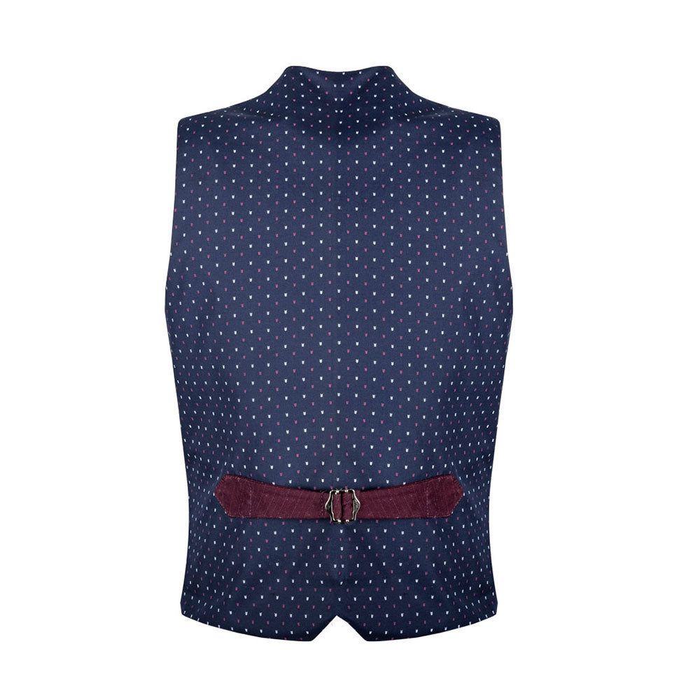 Burgundy Waistcoat