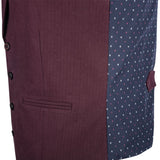 Burgundy Waistcoat