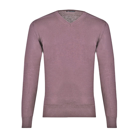 Purple Melange Knitwear