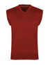 Burgundy Sleeveless Jumper