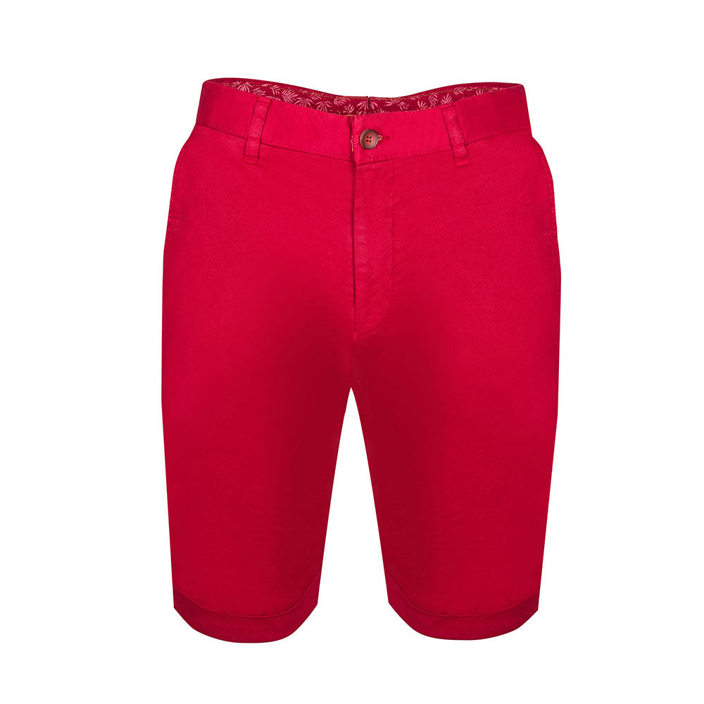Burgundy Bermuda Short