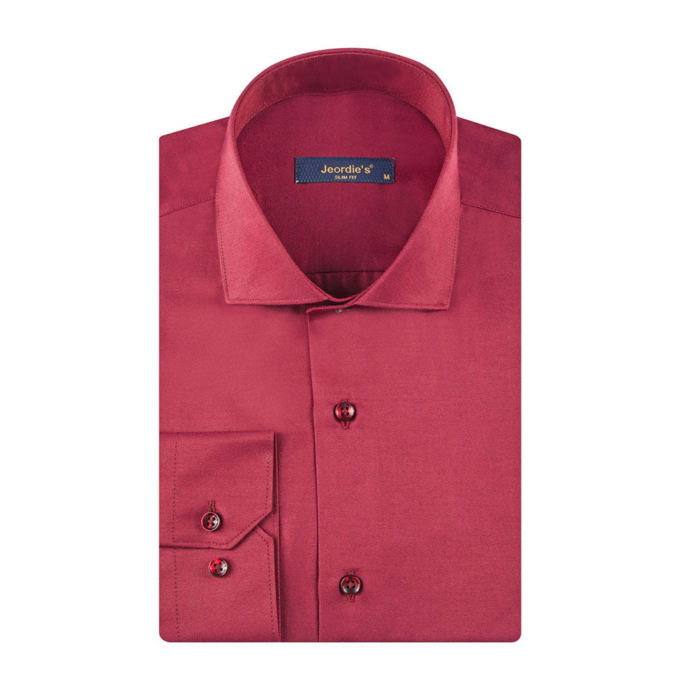 Burgundy Plain Shirt