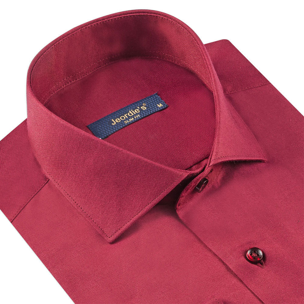 Burgundy Plain Shirt