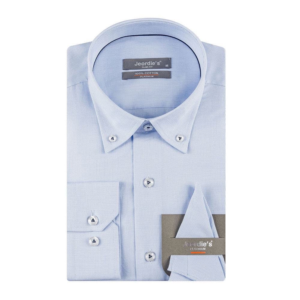 Blue Cotton Shirt