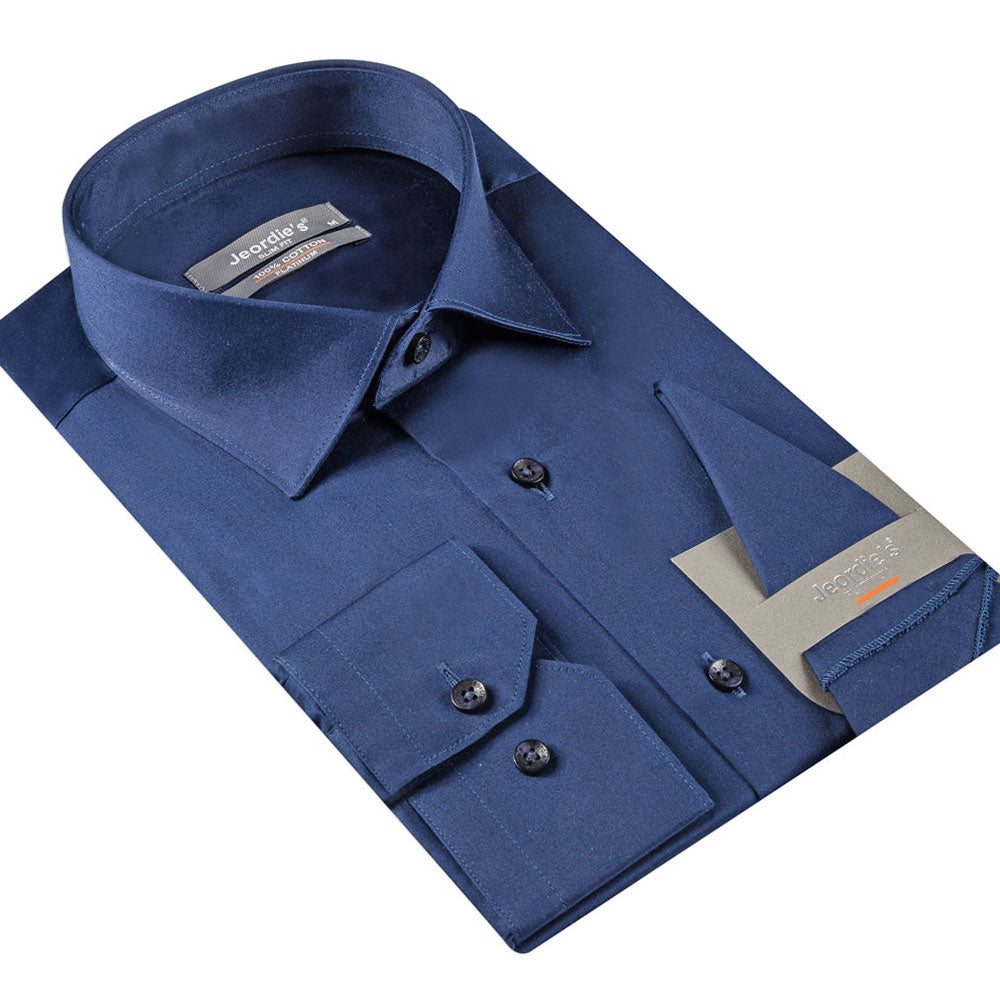 Navy Cotton Shirt