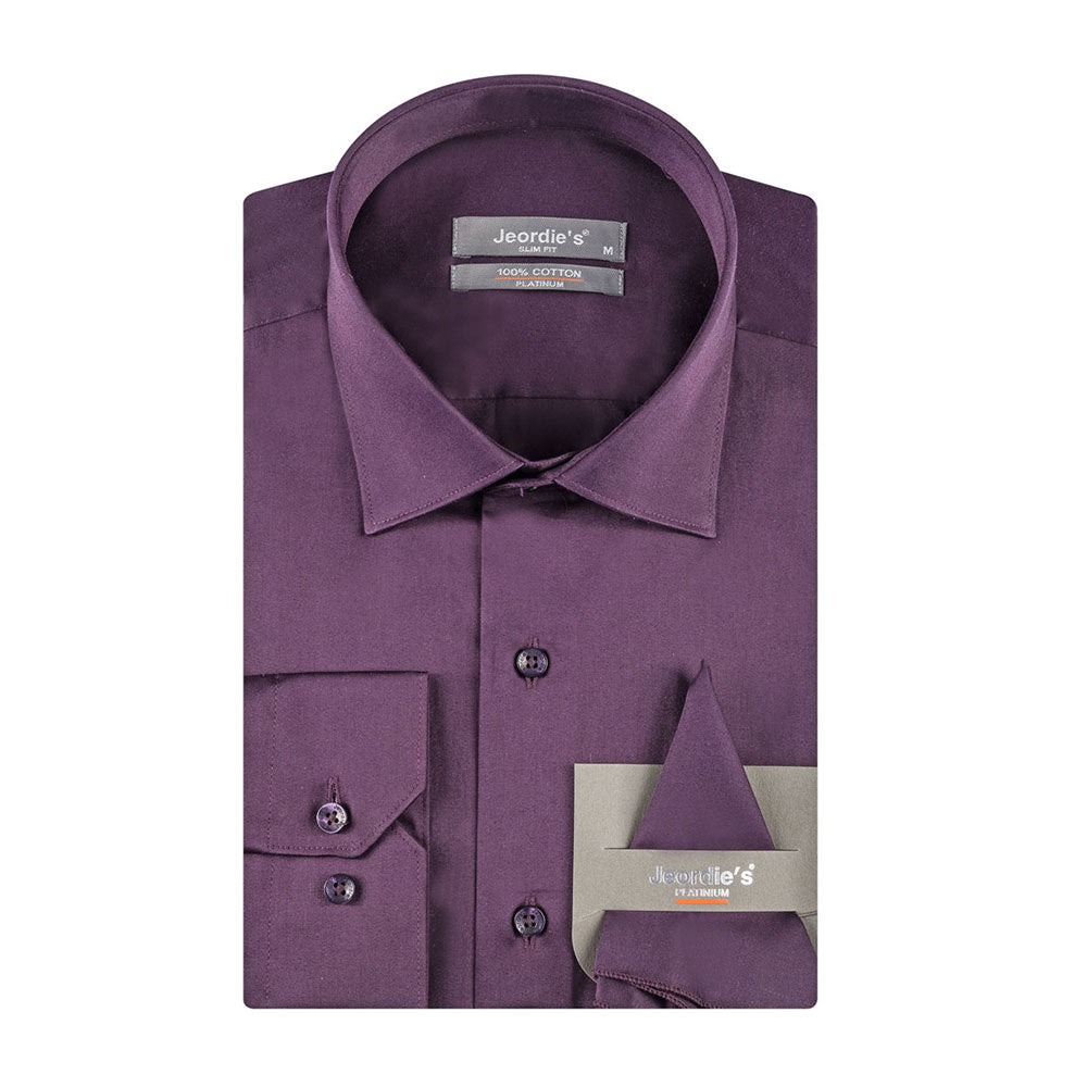 Purple Cotton Shirt