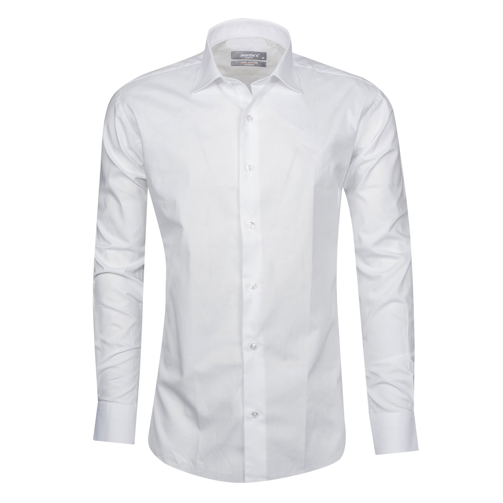 White Armure - 3 Cotton Shirt