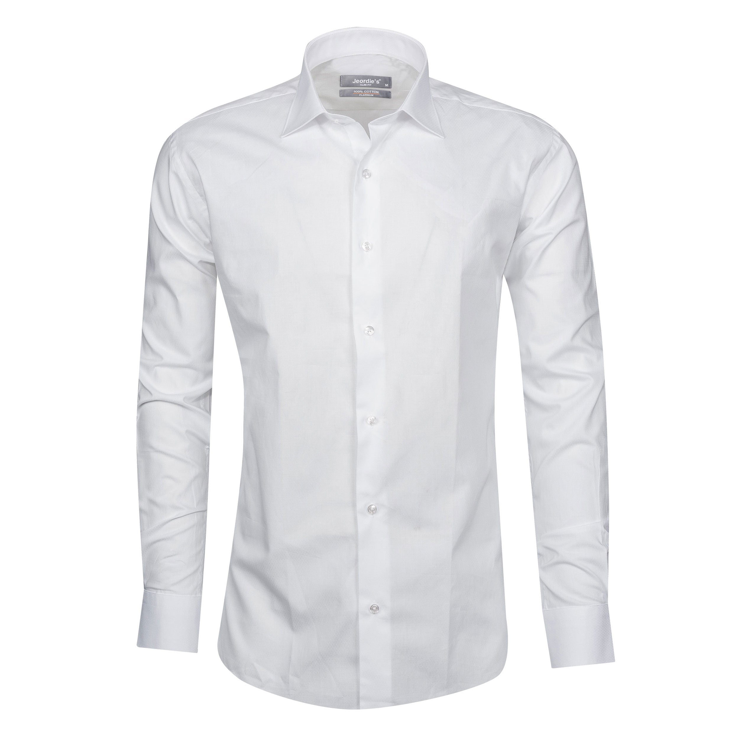 White Armure - 3 Cotton Shirt