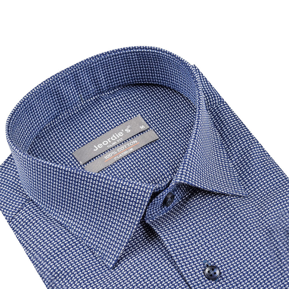 Navy Cotton Shirt