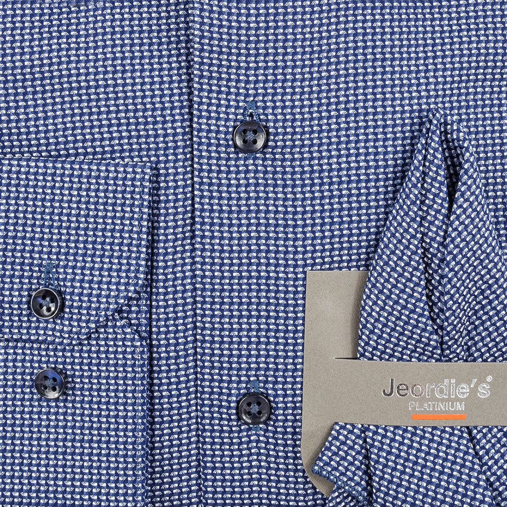 Navy Cotton Shirt