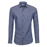 Navy Cotton Shirt