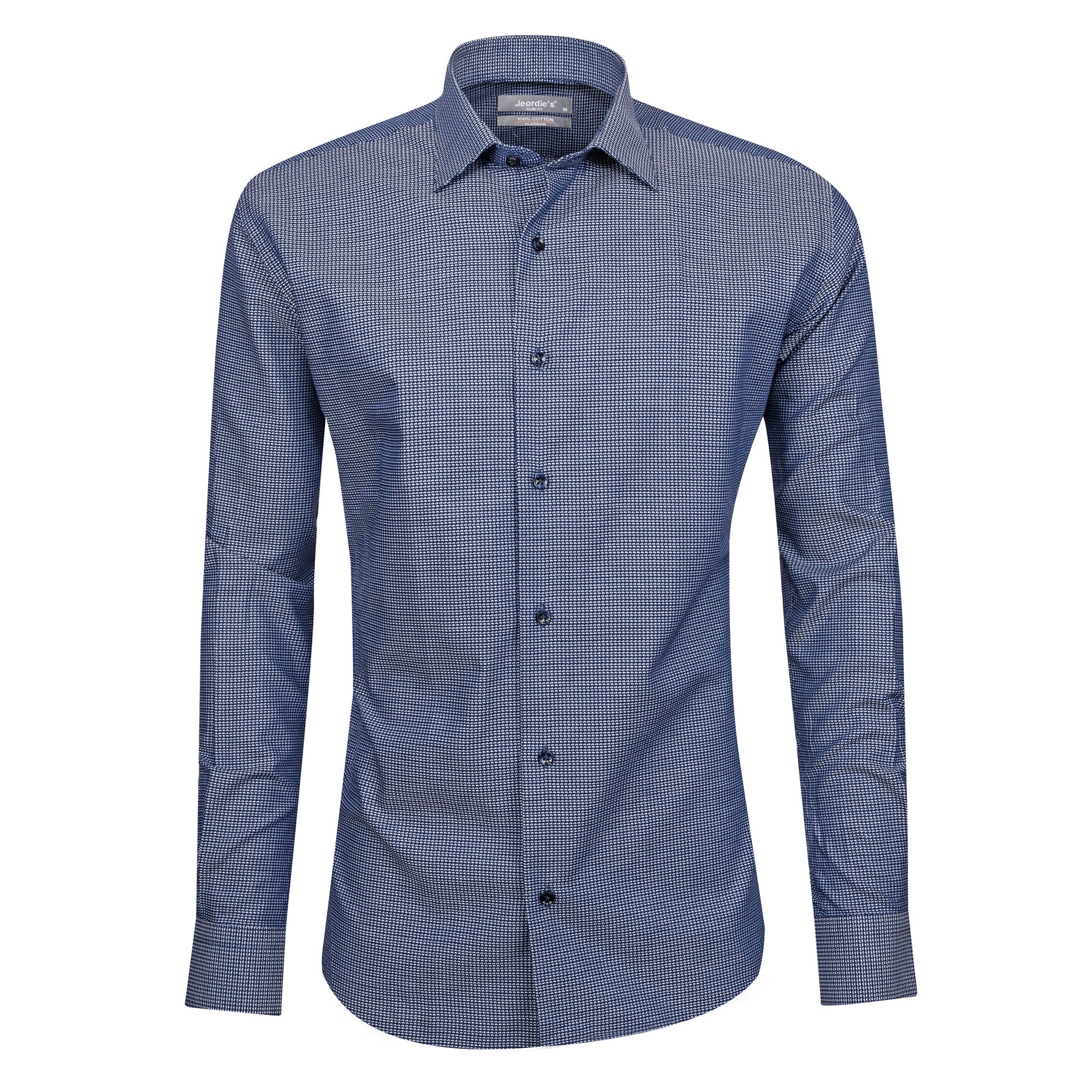 Navy Cotton Shirt