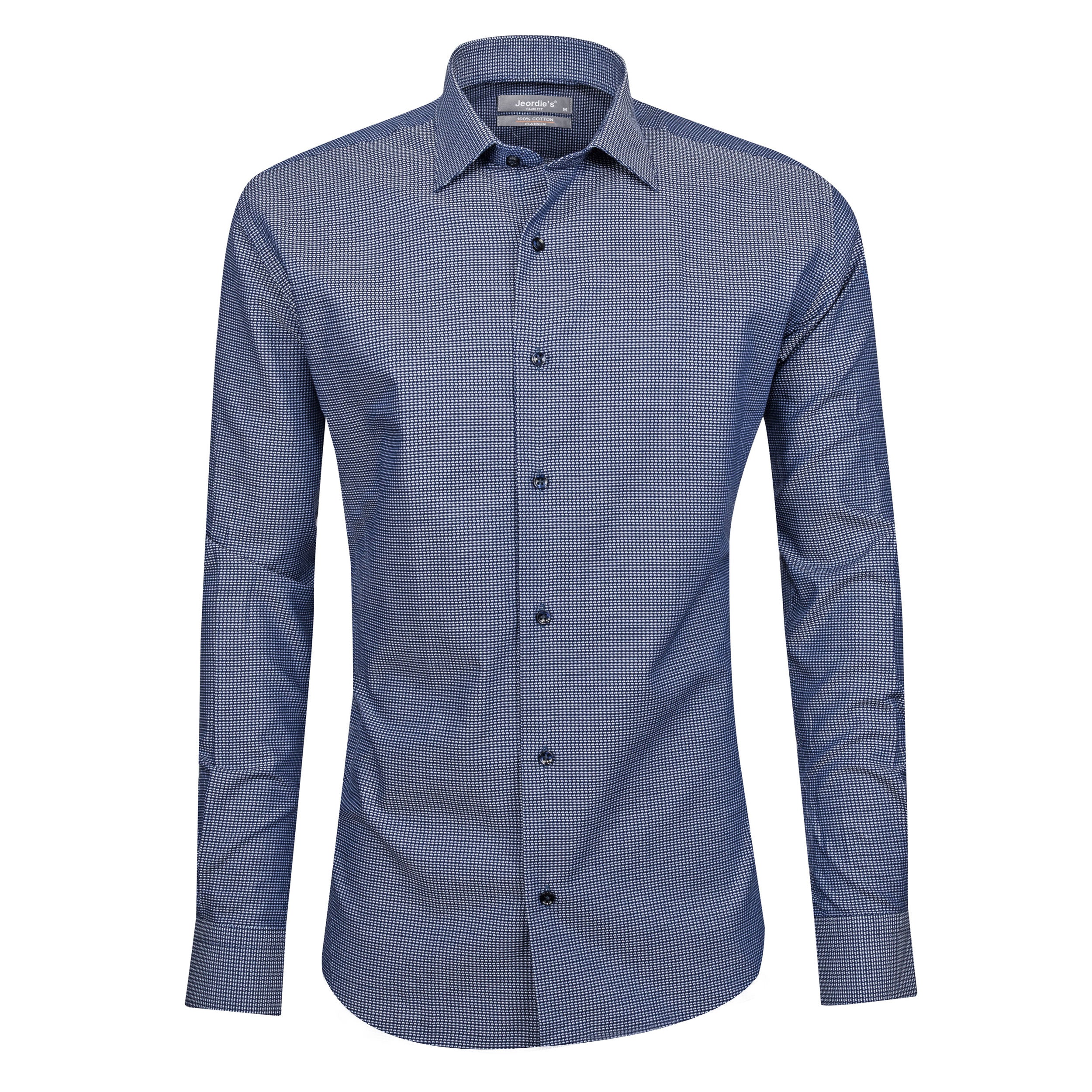 Navy Cotton Shirt