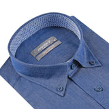 Navy Cotton Shirt