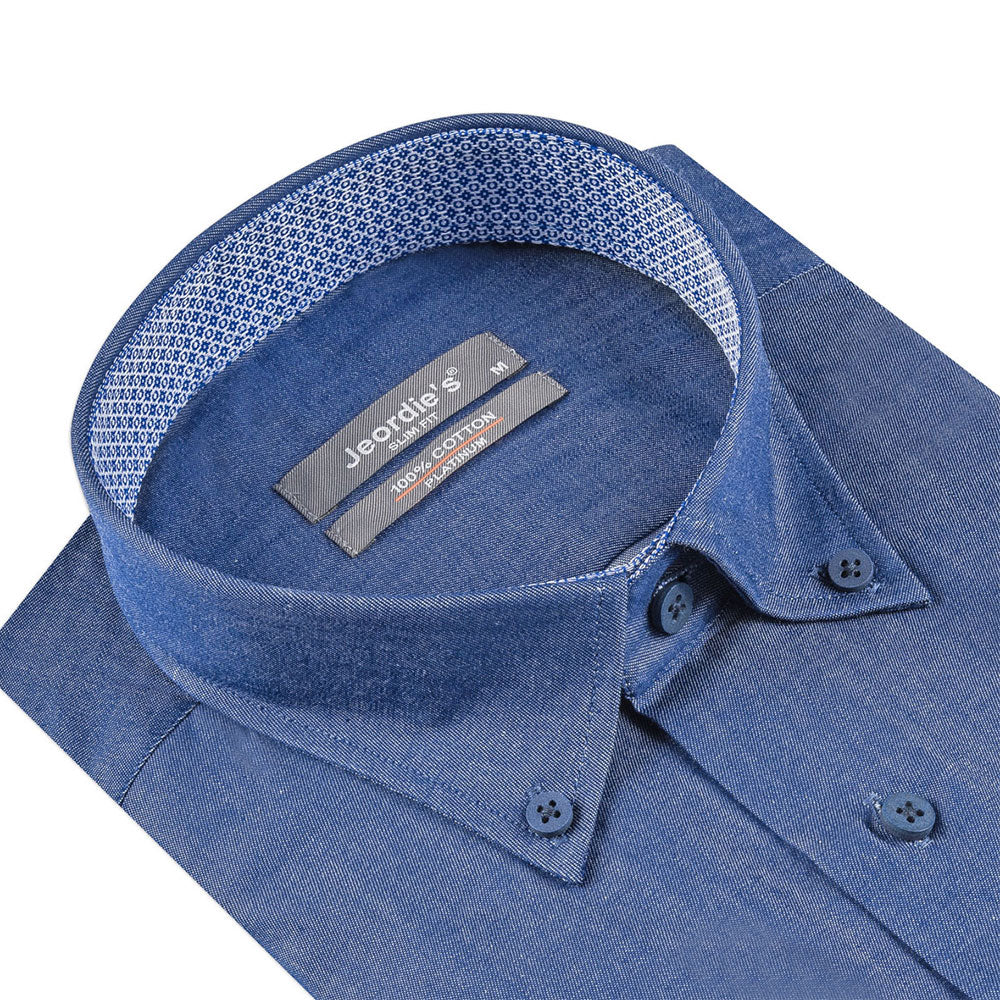 Navy Cotton Shirt