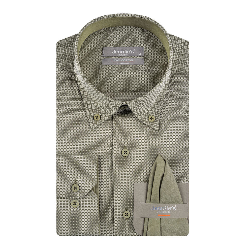Khaki Cotton Shirt