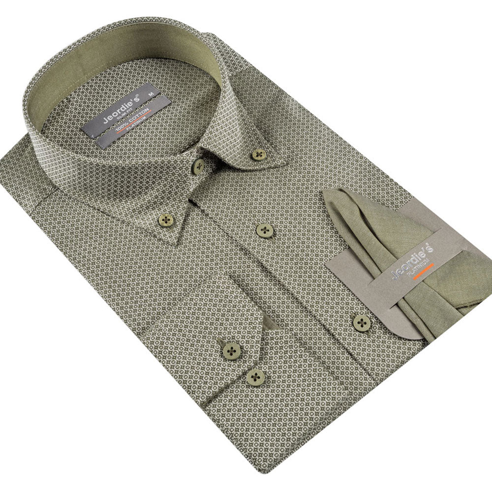 Khaki Cotton Shirt