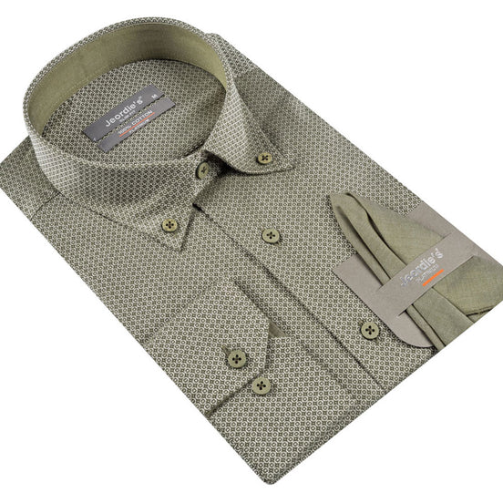 Khaki Cotton Shirt
